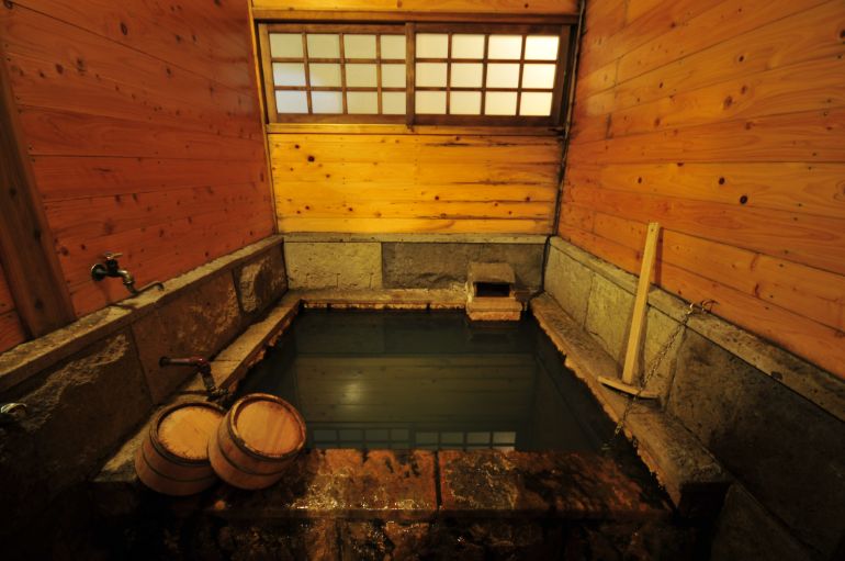 Private bath Ni-no-yu for the guests only