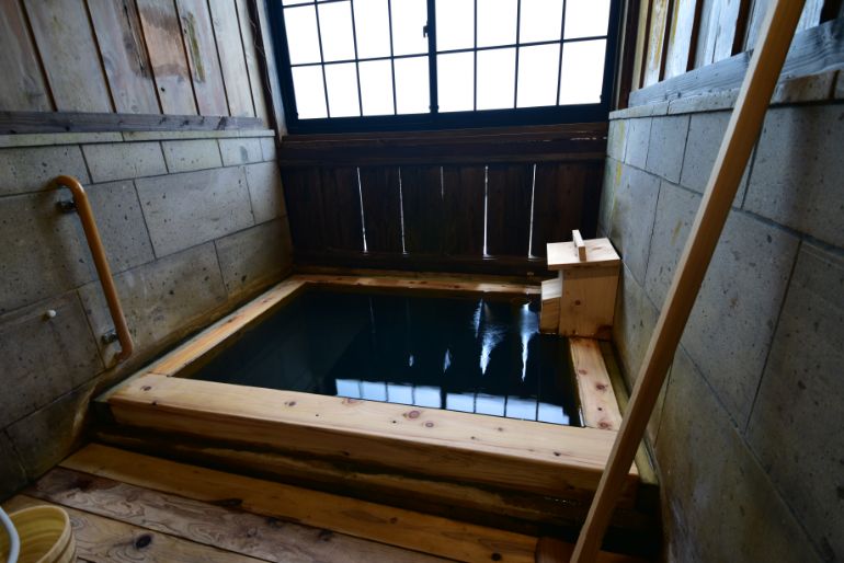 Private bath Yugoya Hinoki bath