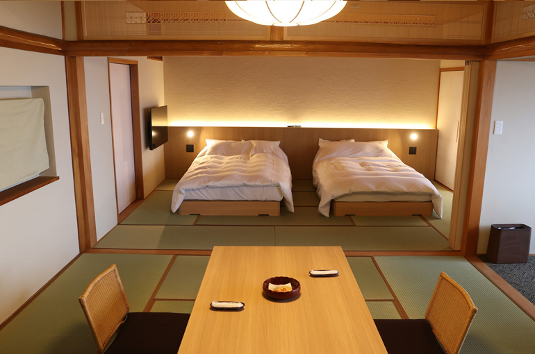 リニューアルオープンした和洋室2