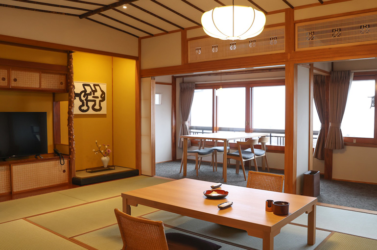 リニューアルオープンした和洋室3