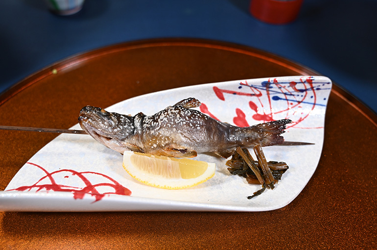 岩魚の塩焼き