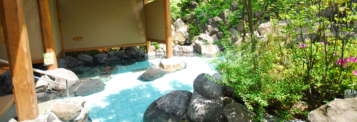 琵琶湖を望む眺望豊かな露天風呂