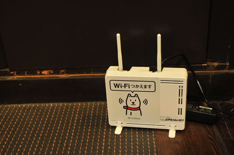 softbankのWi-Fiは全館対応
